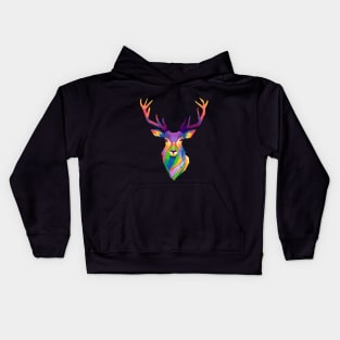 DEER POP ART Kids Hoodie